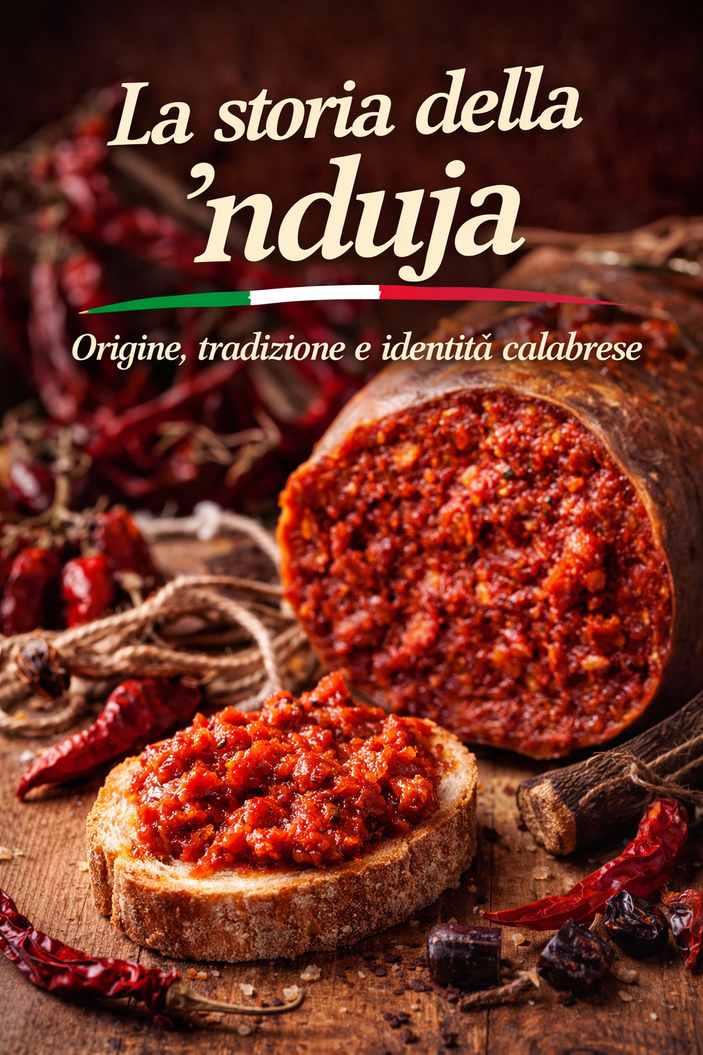 La ’nduja di Spilinga, salume spalmabile piccante simbolo della Calabria